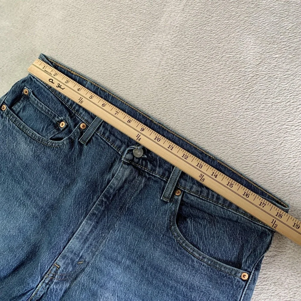 Levis 512 Jeans Mens 36x29 (Tag 38x30) Blue Slim Tapered Leg Stretch Medium Wash